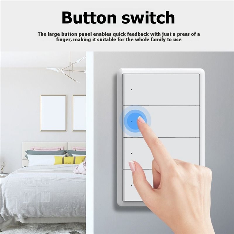 DTA4 – Kontrol Suara untuk Sak - Smart Light Switch Wifi ulasan dan harga