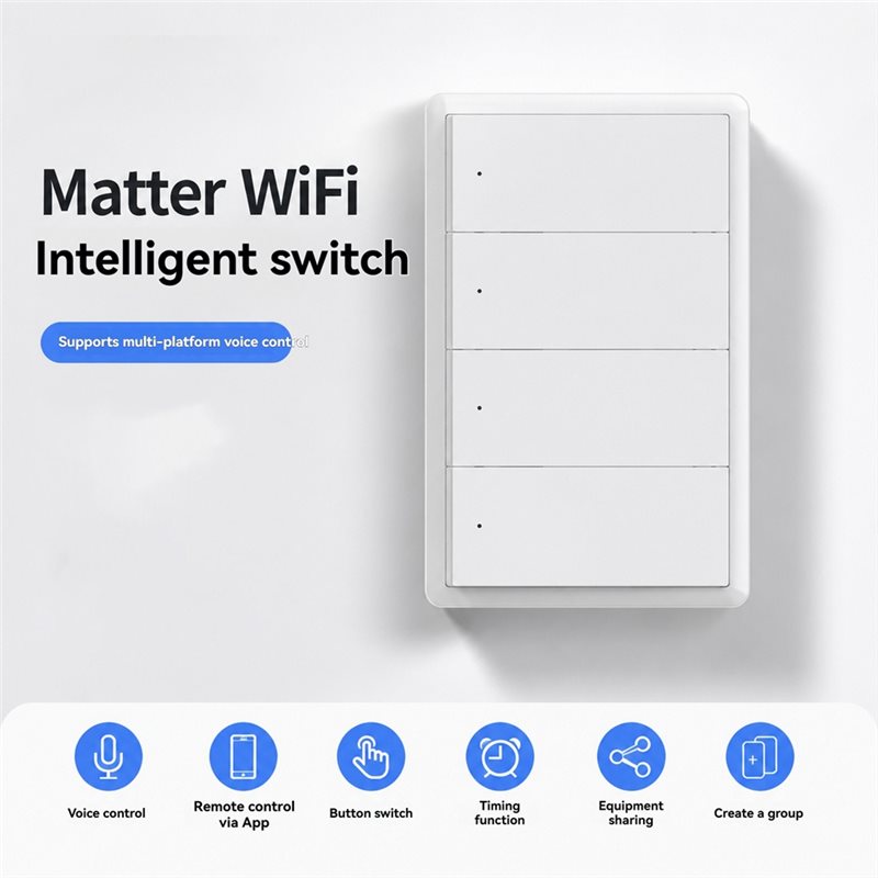 DTA4 – Kontrol Suara untuk Sak - Smart Light Switch Wifi ulasan dan harga