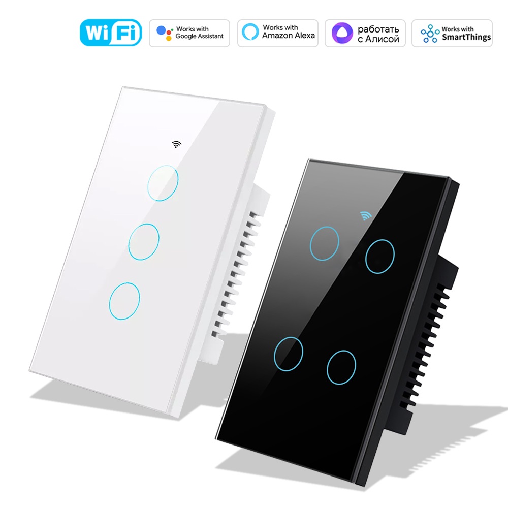 Smart Life Wifi+Bluetooth Touc - Smart Light Switch Wifi ulasan dan harga