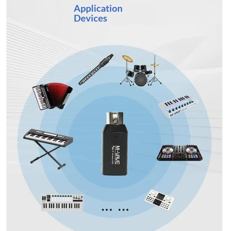 Adaptor Midi Nirkabel M Vave S - Electronics Project Kit ulasan dan harga