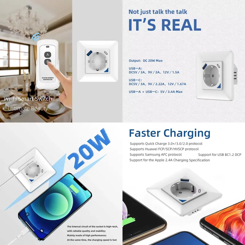 Stop Kontak Pintar WiFi Standa - Wifi Smart Plug ulasan dan harga