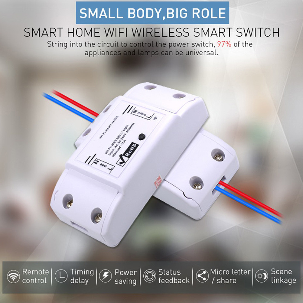 1 buah Sakelar Pintar WiFi, Ko - Smart Light Switch Wifi ulasan dan harga