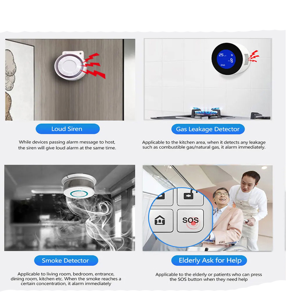 Sistem Alarm Rumah Pintar PGST - Smart Home Automation Kit ulasan dan harga